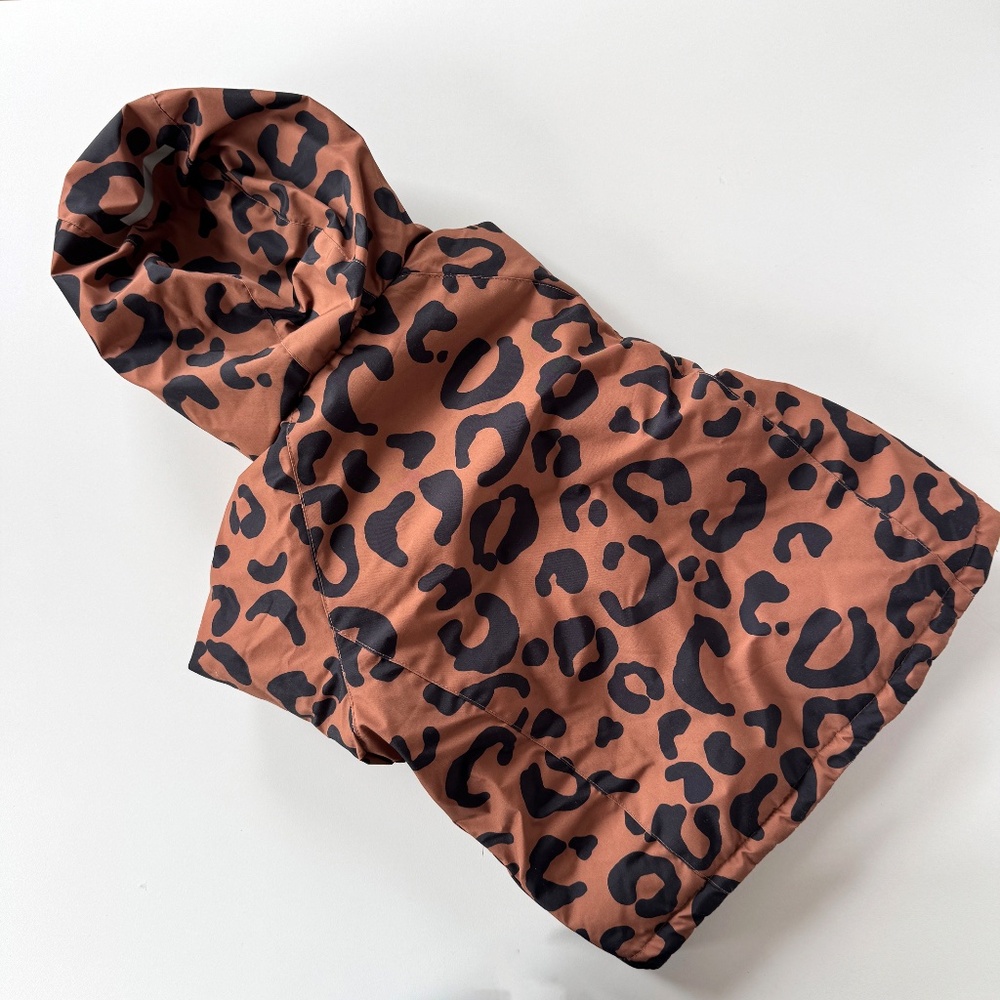 ZARA Leopard Kids winter coat water resistant - Picture 3 of 6